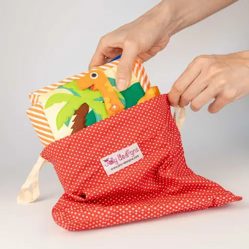 Jolly designs - Quiet Books Jolly designs Mini Quiet book Dinovriendjes vanaf 2 jaar Jolly designs - Quiet Books Jolly designs Mini Quiet book Dinovriendjes vanaf 2 jaar