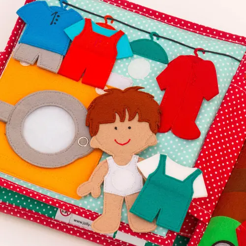 Jolly designs - Quiet Books Jolly designs Quiet book Lucky you! vanaf 24 maanden - Copy - Copy