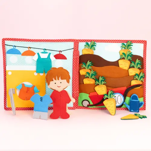 Jolly designs - Quiet Books Jolly designs Quiet book Lucky you! vanaf 24 maanden - Copy - Copy