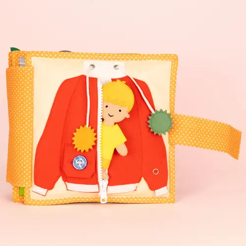 Jolly designs - Quiet Books Quiet book Mijn dag Jolly designs - Quiet Books Quiet book Mijn dag