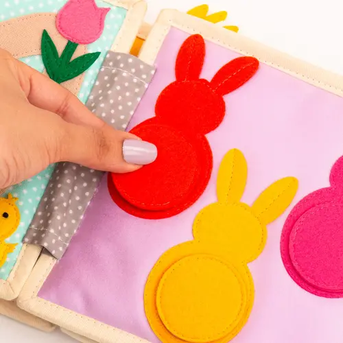 Jolly designs - Quiet Books Jolly designs Mini quiet book Grappig konijn vanaf 18 maanden - Copy Jolly designs - Quiet Books Jolly designs Mini quiet book Grappig konijn vanaf 18 maanden - Copy