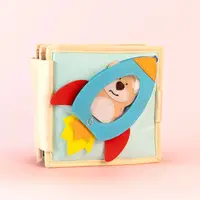 Mini Quiet book Vliegtuig