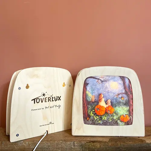 Toverlux Toverlux houten silhouetlamp Toverlux Toverlux houten silhouetlamp