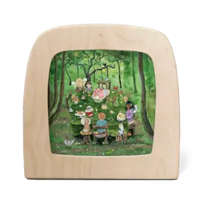 Toverlux Gwen's Illustrations – Theepartijtje in het bos
