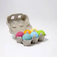 Grimms Zes houten ballen pastel