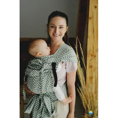 Little Frog Little Frog - Draagzak cross hybrid - Natural Miles