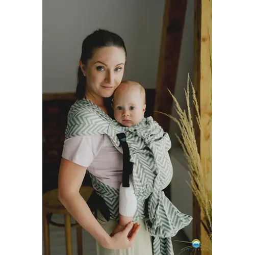 Little Frog Little Frog - Draagzak cross hybrid - Natural Miles