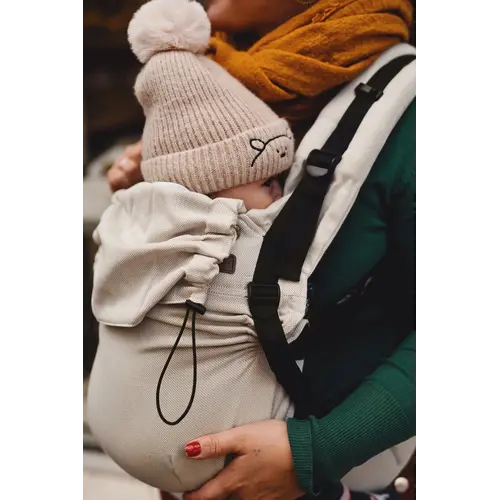 Little Frog Little Frog - Fulbuckle draagzak -  Beige Moonstone