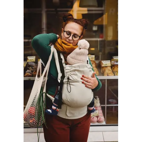 Little Frog Little Frog - Fulbuckle draagzak -  Beige Moonstone