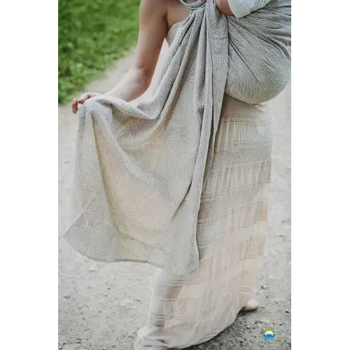 Little Frog Litlle Frog - Ringsling Natural Wildernis - Maat L