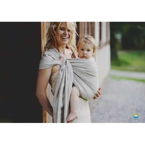 Little Frog Litlle Frog - Ringsling Natural Wildernis - Maat L