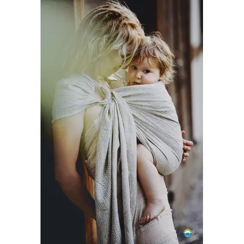 Little Frog Litlle Frog - Ringsling Natural Wildernis - Maat L