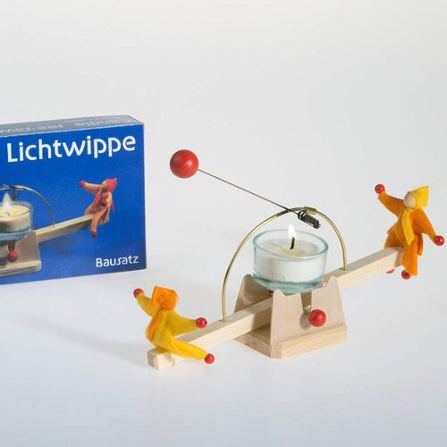 Kraul Kaarsenwip met poppetjes