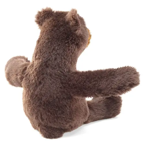 Folkmanis handpoppen en poppenkastpoppen Folkmanis vingerpopje zittende beer