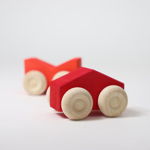 Grimm's Grimm's houten Stapelauto's rood