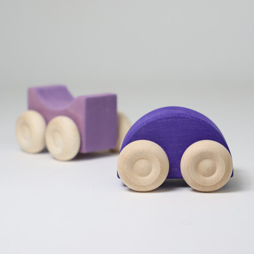 Grimm's Grimm's houten Stapelauto's Paars