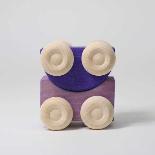 Grimm's Grimm's houten Stapelauto's Paars