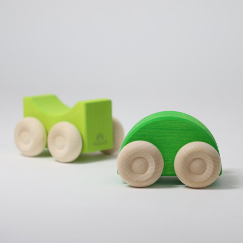 Grimm's Grimm's houten Stapelauto's groen