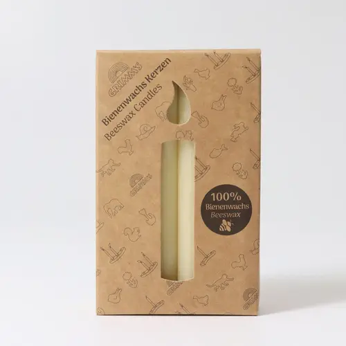 Grimm's Grimm's Crème  Bijenwaskaarsjes 10% - 12 stuks