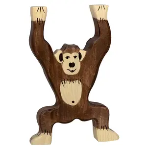 Holztiger Holztiger Chimpansee 9 cm