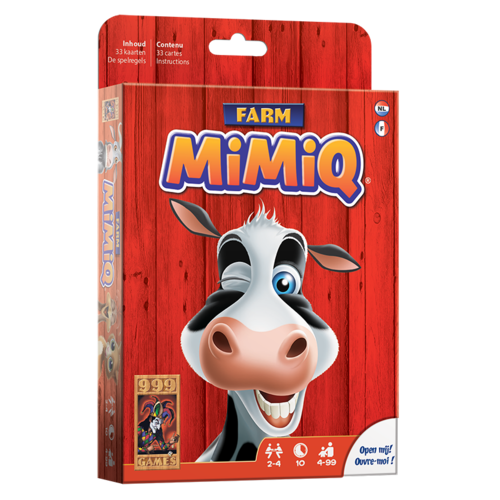 999 Games 999 Games kwartetspel Mimiq Farm