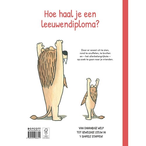 Boycottbooks Prentenboek Leeuwenlessen, vanaf 4 jaar