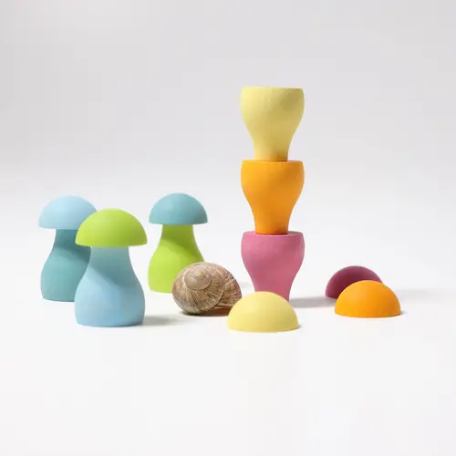 Grimm's Grimm's pastel paddenstoelen loose parts