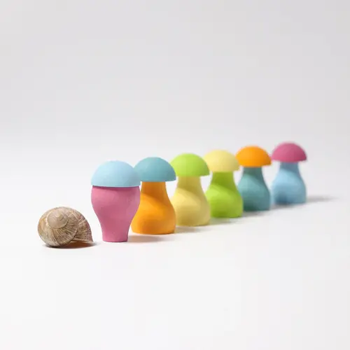 Grimm's Grimm's pastel paddenstoelen loose parts