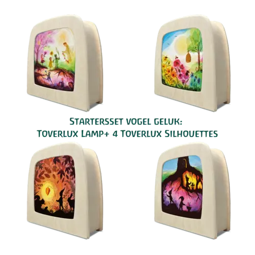 Toverlux Toverlux Lamp Starter-Set Het Vogel Geluk