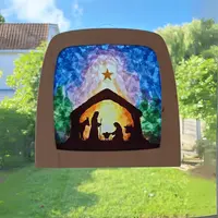 DIY Transparantie: Kerststal