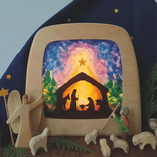 Toverlux Toverlux DIY Transparantie: Kerststal Kit