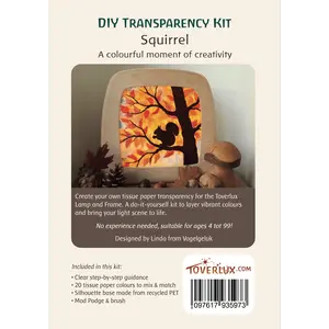 Toverlux DIY Transparantie: Eekhoorn