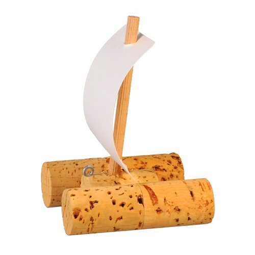 Kids at work kindergereedschap van Corvus Toys Kids at Work DIY kurk boot catamaran
