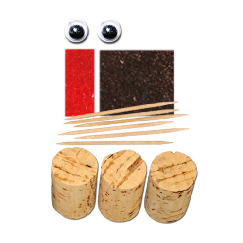 Kids at work kindergereedschap van Corvus Toys Kids at Work DIY kurk hondje