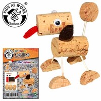 DIY kurk hondje