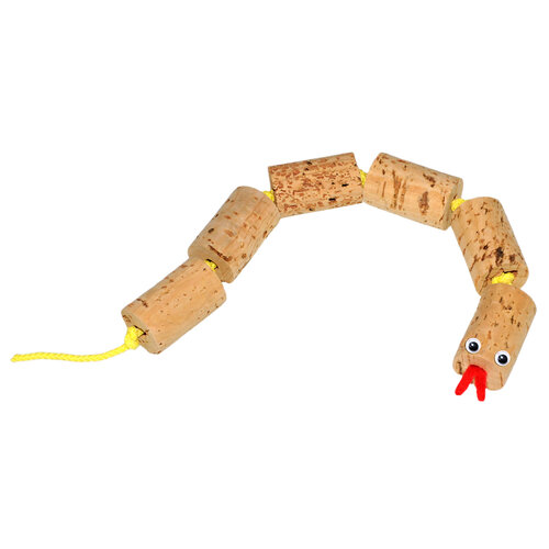 Kids at work kindergereedschap van Corvus Toys Kids at Work DIY kurk slang