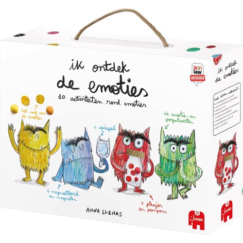 Jumbo Het Kleurenmonster emoties - ontdekset, vanaf 4 jaar