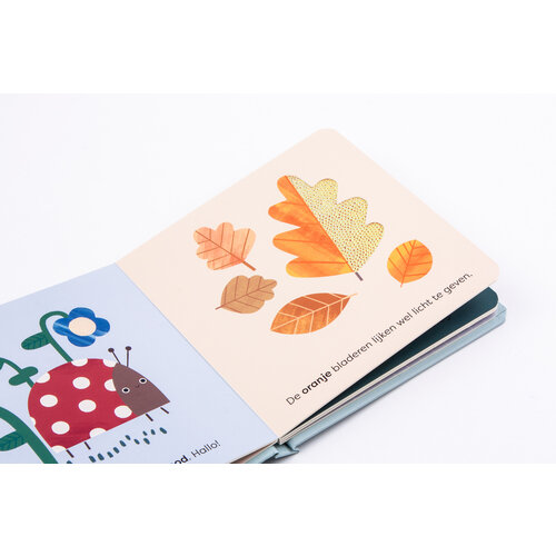 Oogappel wrijf&voel Natuur,  mijn eerste kleuren