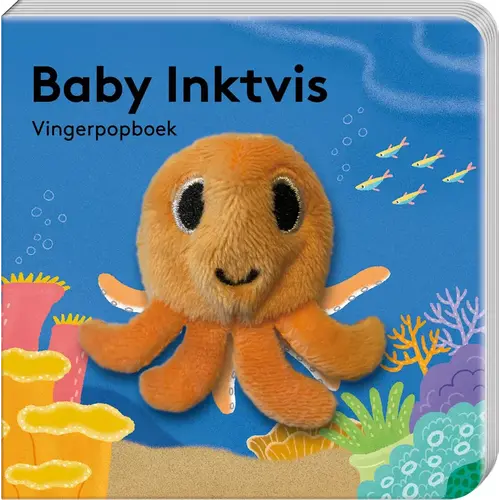 Imagebooks Imagebooks vingerpopboekje - Baby Inktvis, vanaf 1 jaar