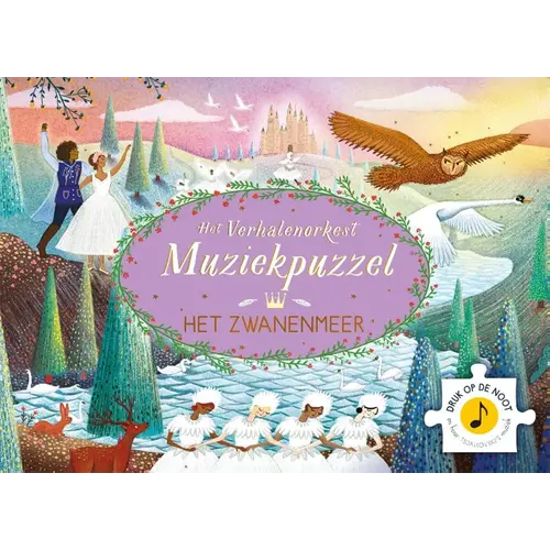 Christofoor kinderboeken Het verhalen Orkest - Muziekpuzzel Het Zwanenmeer