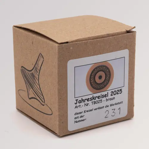 Mader houten tollen Mader speciale jaartol 2025, moeilijkheidsgraad 2