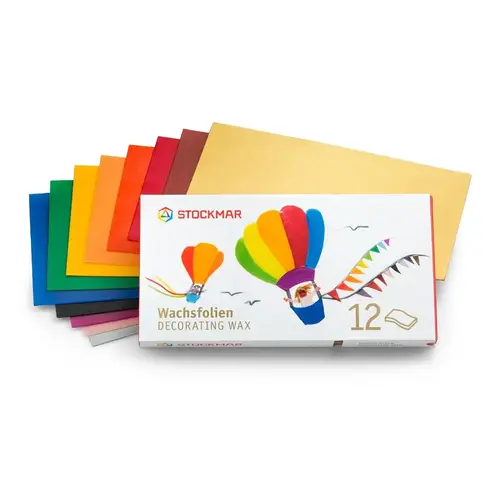 Mercurius Stockmar versierwas - 20x10 cm - 12 kleuren
