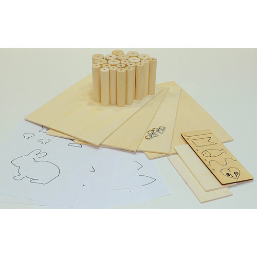 Play Make van The Cool Tool Play Make Materialenpakket uitgebreid voor draaien en zagen