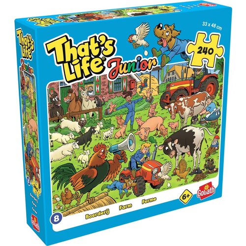 Goliath Puzzel That's Life Junior Boerderij - 240 stukjes
