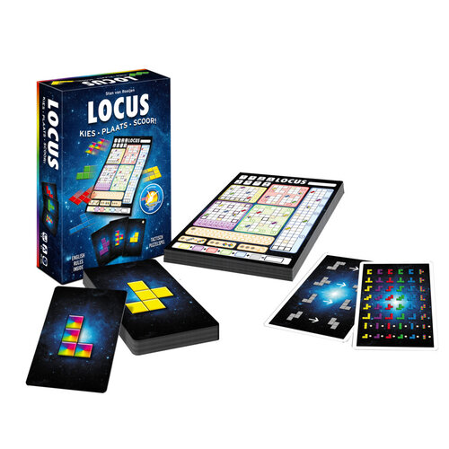 Tucker's Fun Factory Locus, strategisch kaartspel, vanaf 8 jaar