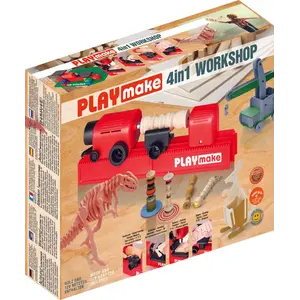 Play Make van The Cool Tool The Cool Tool - Playmake 4 in 1 werkplaats