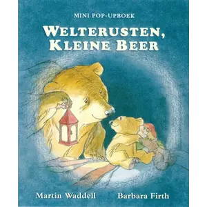 Lemniscaat Welterusten kleine beer karton pop-up