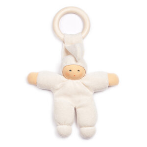 Nänchen Natur poppen Popje Pimpel met ring naturel