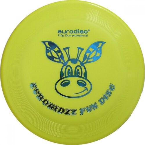Eurodisc Frisbee 110 gram blauw professional