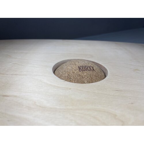 KORXX kurk blokken Korxx houten Balansbord Galaxy surf complete set